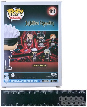 Фигурка Funko POP! Animation. Jujutsu Kaisen: Satoru Gojo 1114 фото 2